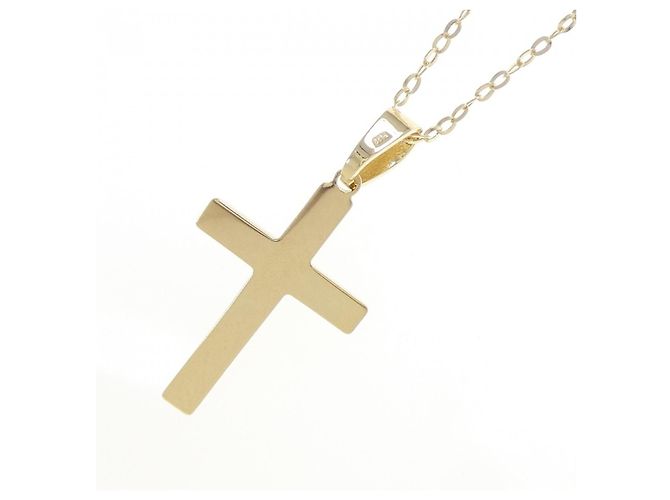 Autre Marque Collana Croce Au750 - vista 4