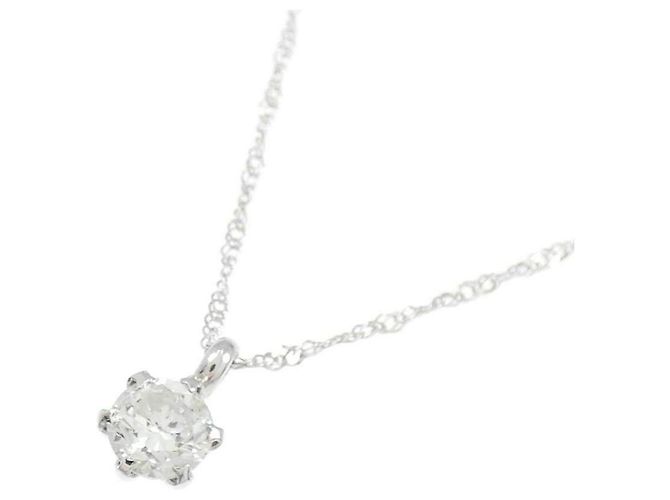 Autre Marque Au750 Weißgold-Diamantkette - Ansicht 3