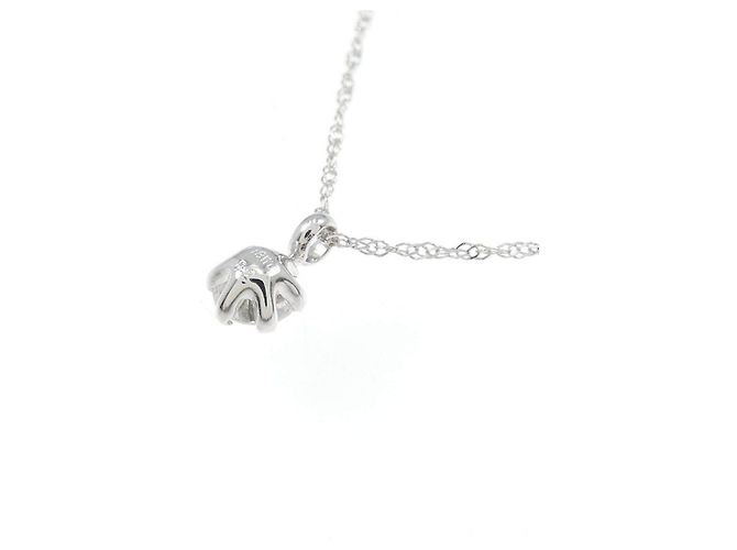 Autre Marque Au750 Weißgold-Diamantkette - Ansicht 4