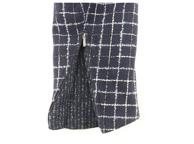 Abrigo de tweed de lana estilo pasarela CHANEL - vista 6