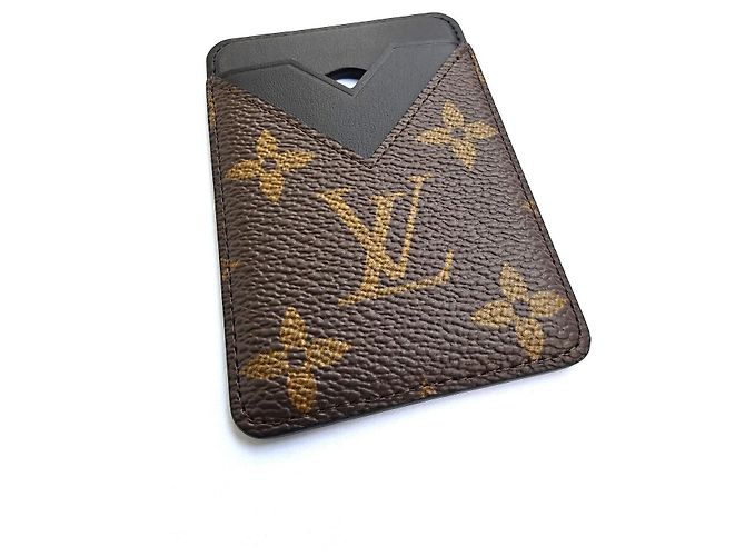 Tarjetero Magnético Louis Vuitton Monogram Macassar Canvas - vista 2
