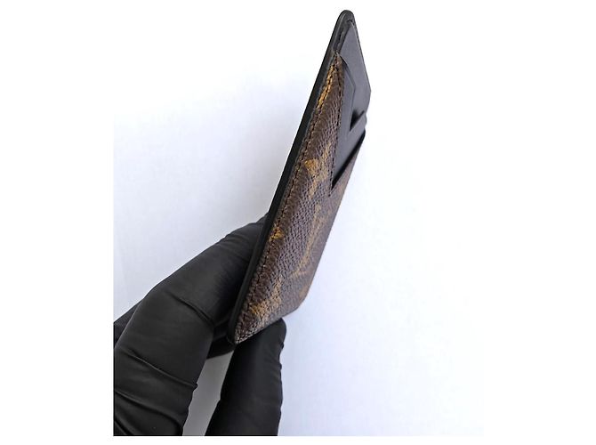 Tarjetero Magnético Louis Vuitton Monogram Macassar Canvas - vista 7