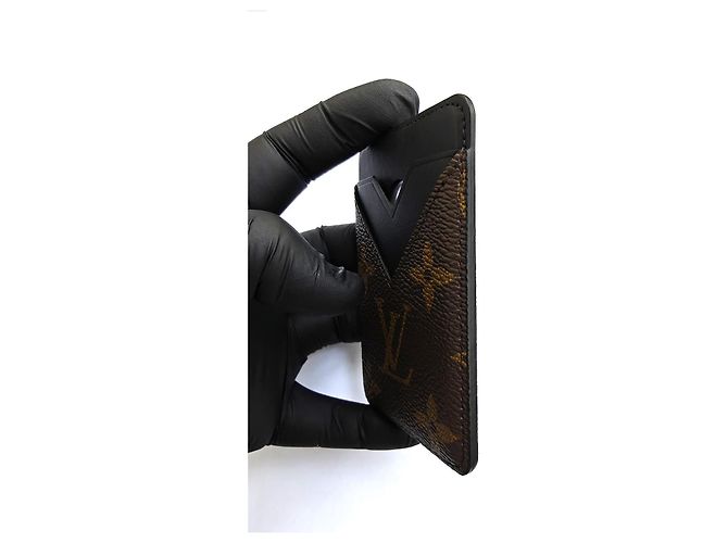 Tarjetero Magnético Louis Vuitton Monogram Macassar Canvas - vista 8
