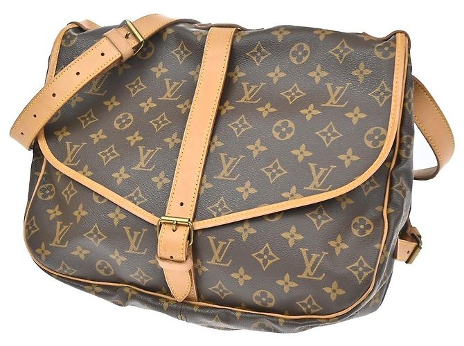 Louis Vuitton Saumur Monogram Canvas 35 - vista 2