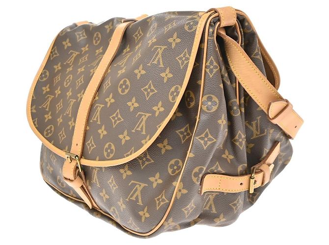 Louis Vuitton Saumur Monogram Canvas 35 - vista 4