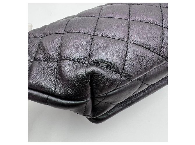 Borsello da vita Chanel in pelle matelassé nera - vista 11