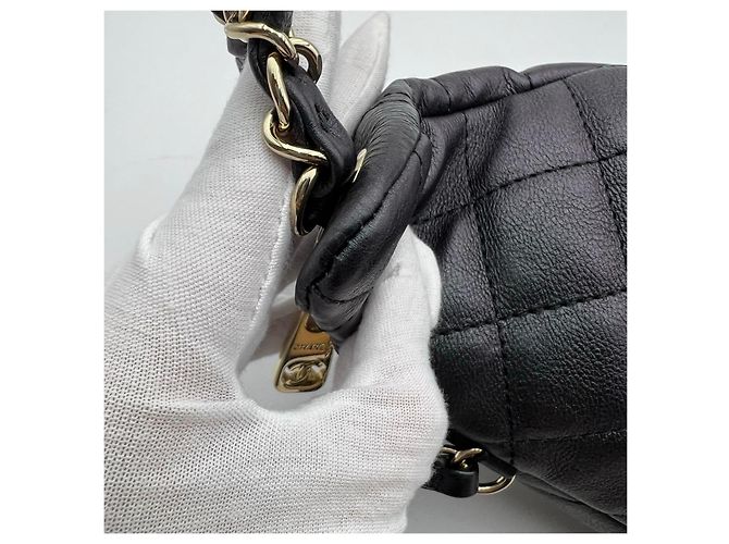 Borsello da vita Chanel in pelle matelassé nera - vista 15