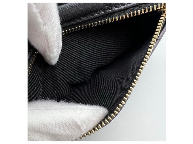 Borsello da vita Chanel in pelle matelassé nera - vista 16