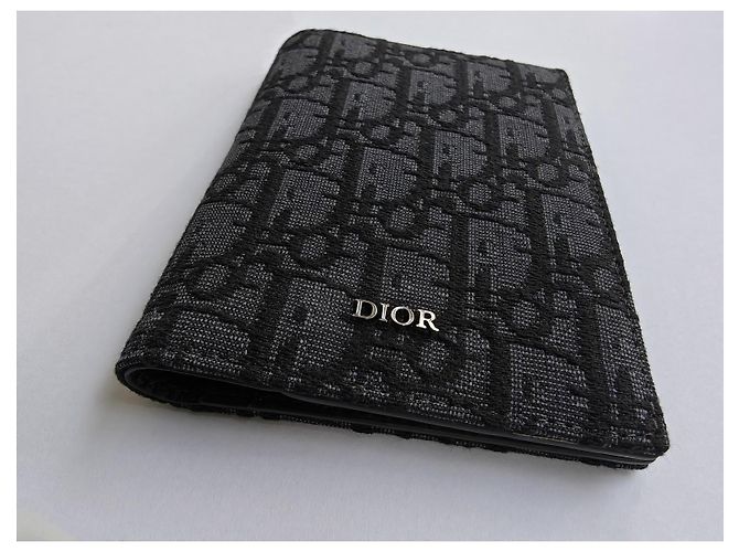 Copertura passaporto Dior Black Dior Oblique Jacquard - vista 15