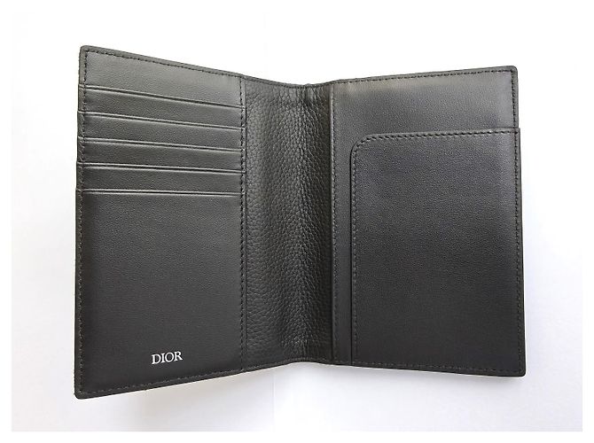 Cover per passaporto Dior Beige e Nero Oblique Jacquard - vista 10