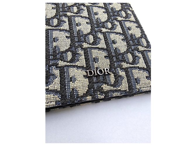 Cover per passaporto Dior Beige e Nero Oblique Jacquard - vista 5