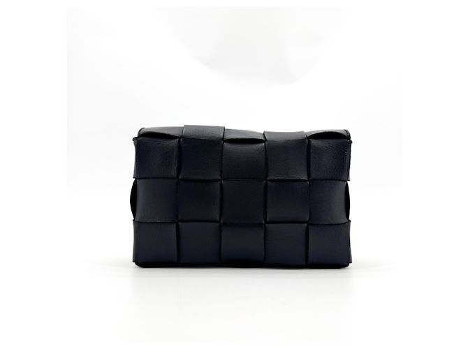 Bottega Veneta Cassette Maxi Intrecciato Leather Mini - vista 2
