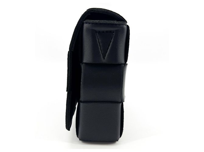 Bottega Veneta Cassette Maxi Intrecciato Leather Mini - vista 3