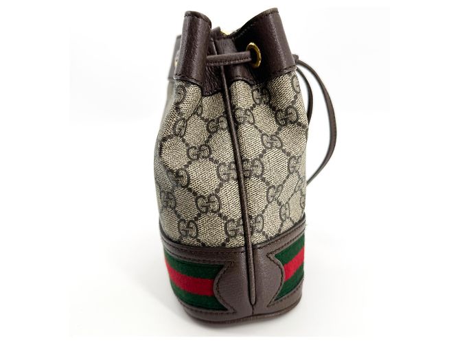 Gucci Ophidia Bucket GG Coated Canvas Mini - vista 4
