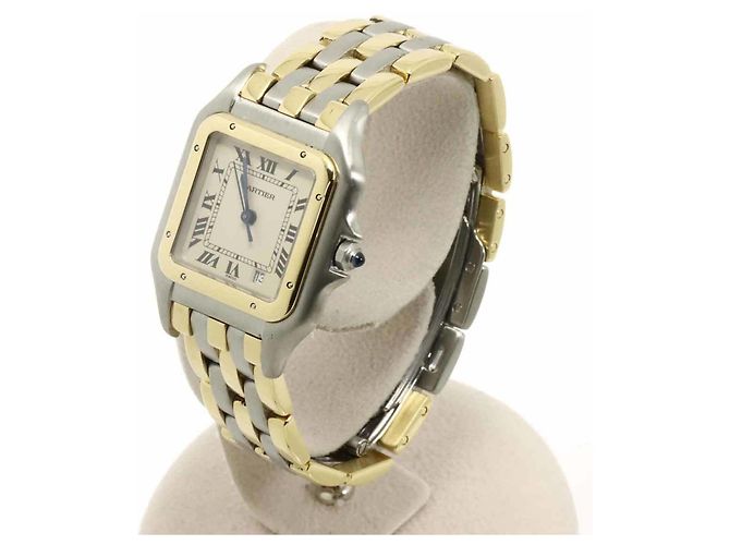 Cartier Panthère MM 3-Row Date Two-Tone Uhr - Ansicht 3