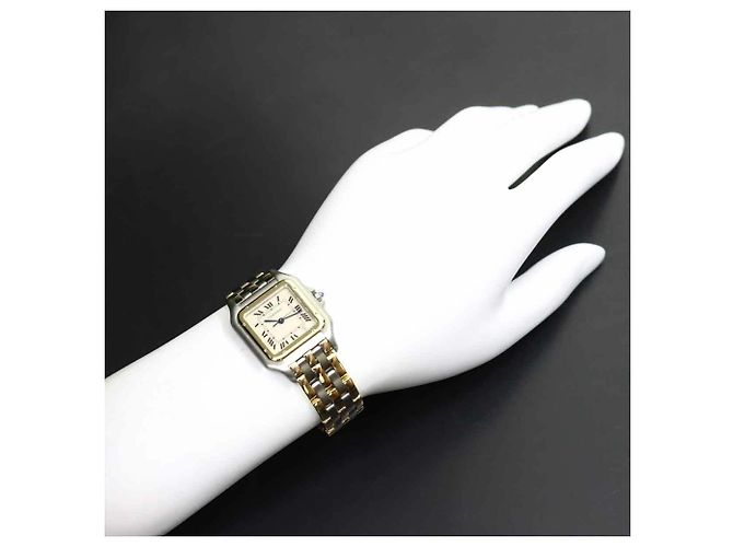 Cartier Panthère MM 3-Row Date Two-Tone Uhr - Ansicht 4