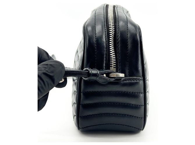 Prada Camera Diagramme Quilted Leather Small - vista 3