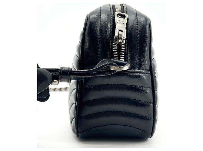 Prada Camera Diagramme Quilted Leather Small - vista 4