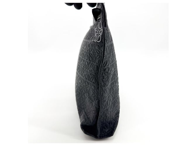 Pouch T Loewe in vernice con Anagram embossed - vista 3