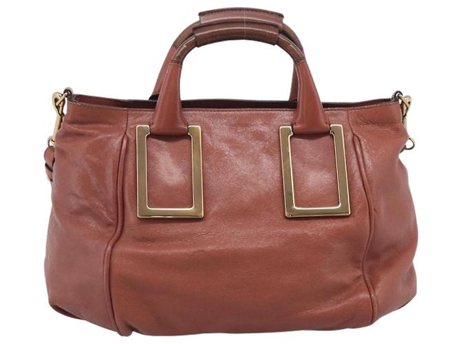 Chloé Ethel Borsa in pelle rosa - vista 2
