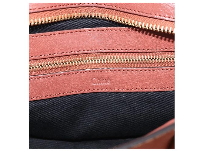Chloé Ethel Borsa in pelle rosa - vista 6