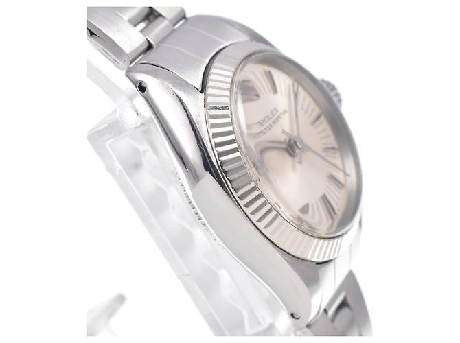 Rolex Oyster Perpetual Automatic Stainless Steel and White Gold 24 - Ansicht 4