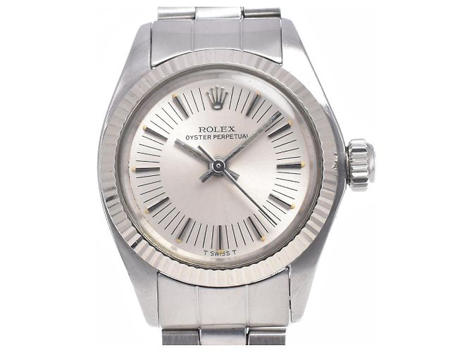 Rolex Oyster Perpetual Automatic Stainless Steel and White Gold 24 - Ansicht 5