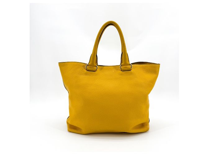 Prada Tote Convertible in Pelle con Tasca Anteriore Large - vista 2