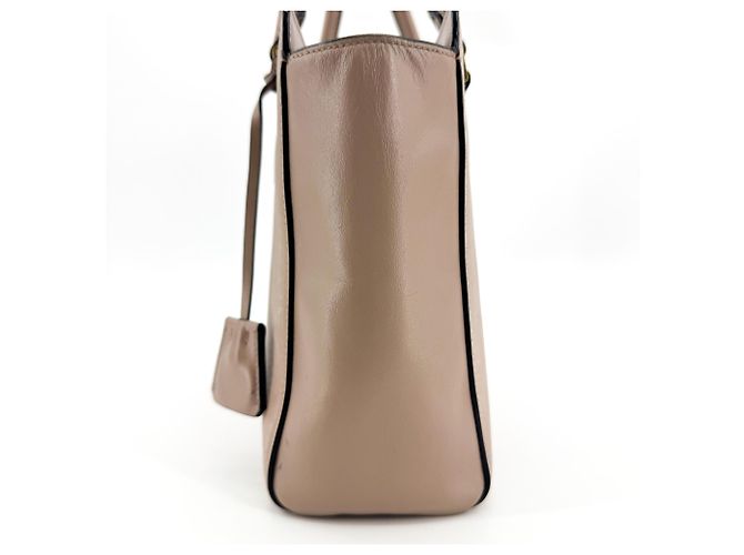 Borsa Tote Prada Vintage in Pelle - vista 3