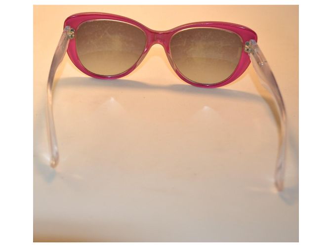 Dolce & Gabbana Occhiali da Sole Cat-Eye DG4221 - Rosa e Nero - vista 5