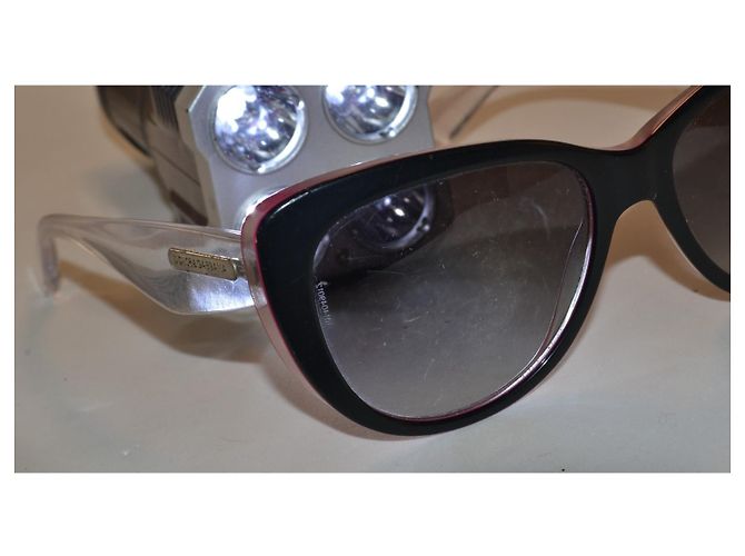 Dolce & Gabbana Occhiali da Sole Cat-Eye DG4221 - Rosa e Nero - vista 7