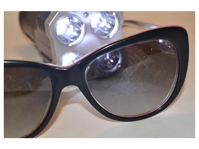 Dolce & Gabbana Occhiali da Sole Cat-Eye DG4221 - Rosa e Nero - vista 8