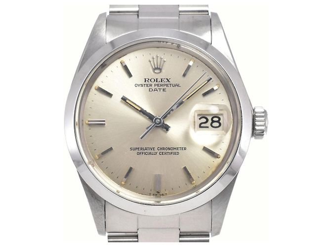 Rolex Oyster Perpetual Date Automatic Stainless Steel 34 - vista 6