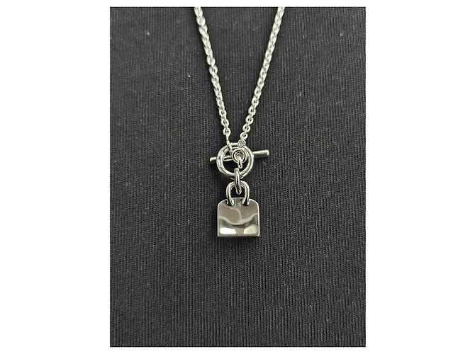 Hermès Hermes Amulettes Birkin 925 Silver Anhänger Halskette - Ansicht 3