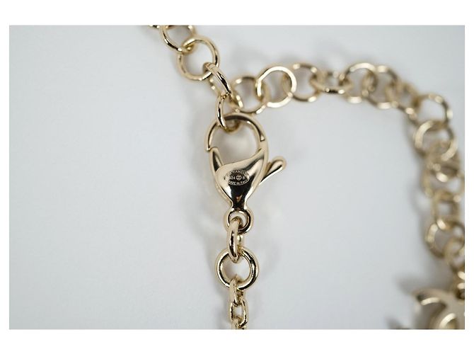 Collana con pendente Chanel Crystal Ribbon Bow CC - vista 6