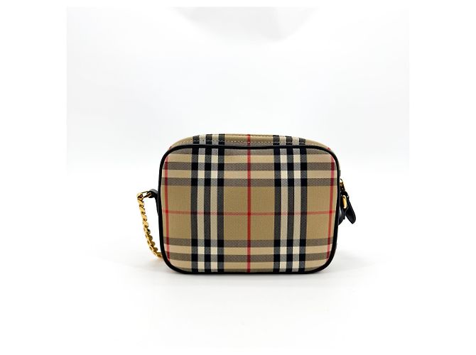 Burberry Camera Horseferry Print Coated Canvas Mini - vista 2