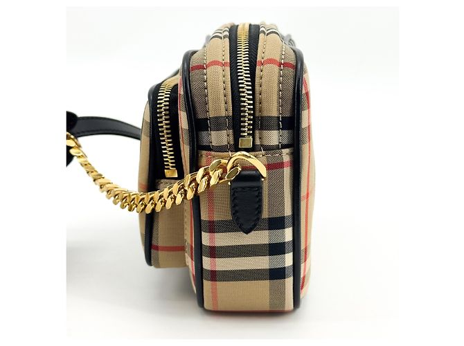Burberry Camera Horseferry Print Coated Canvas Mini - vista 3