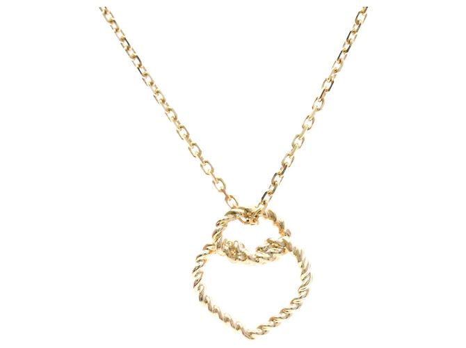 Pendente Cartier Torta Cuore Oro Rosa 18K - vista 3