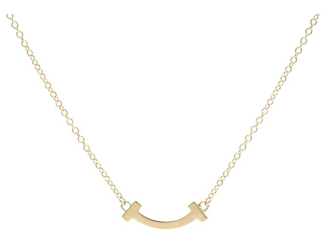 Pendente Tiffany & Co. T Smile Oro Rosa 18K Mini - vista 2