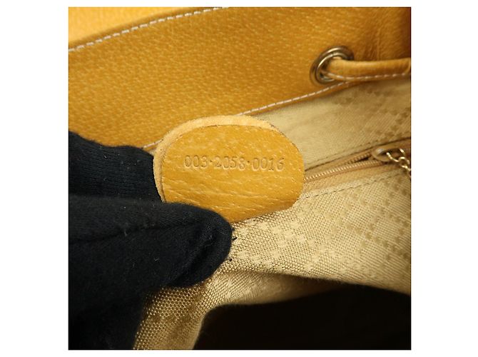 Gucci Vintage Bamboo Leather Medium - vue 7
