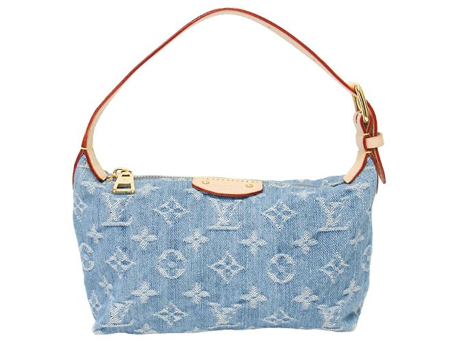 Louis Vuitton Monogram Denim Pochette Hills - Ansicht 3