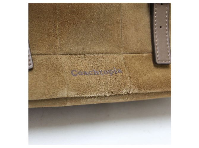 Borsa Boston COACH in pelle marrone - vista 7