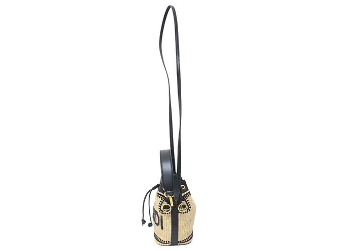 Borsa a spalla Fendi Mini Montresor Cloche - vista 2