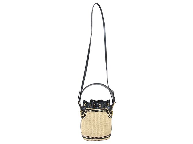 Borsa a spalla Fendi Mini Montresor Cloche - vista 4