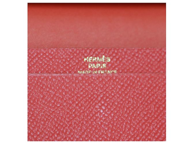Béarn Hermès Tarjetero Hermes Bearn Mini Rose Jaipur - vista 5