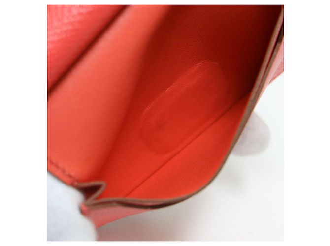 Béarn Hermès Tarjetero Hermes Bearn Mini Rose Jaipur - vista 8
