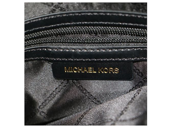Borsa a tracolla Luisa Michael Kors in pelle nera - vista 6