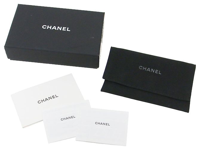 Tarjetero Chanel de piel negra - vista 7