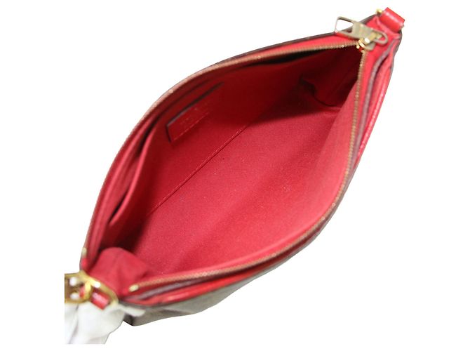Borsa a tracolla Louis Vuitton Pallas Clutch Monogram - vista 8