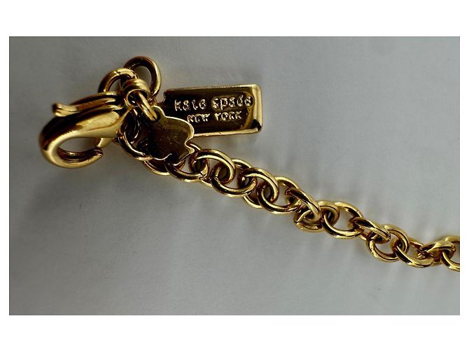 Collana Statement Kate Spade Metallo Dorato Pietre Multicolore - vista 6